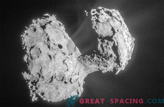 Comet Churyumov / Gerasimenko je lahko sestavljen iz kamenčkov