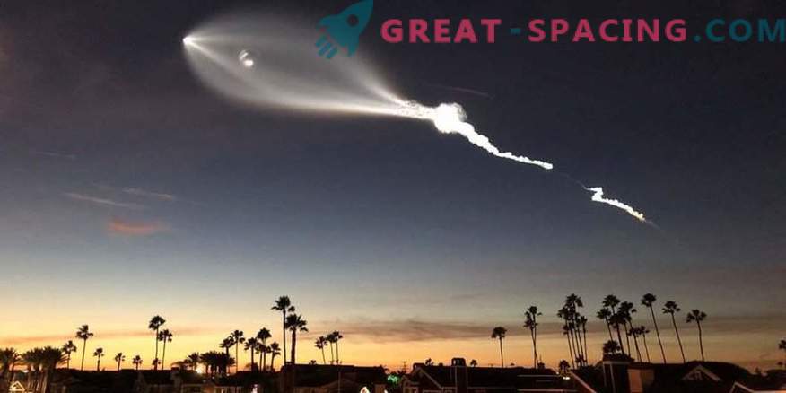 Čudne luči in zvoki v Kaliforniji namigujejo na vrnitev rakete