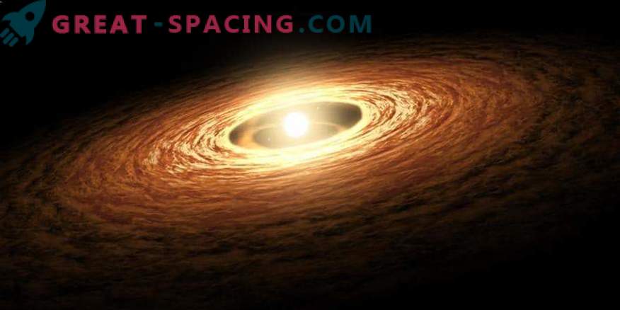 Najden je bil najmlajši akrecijski disk okoli mlade zvezde