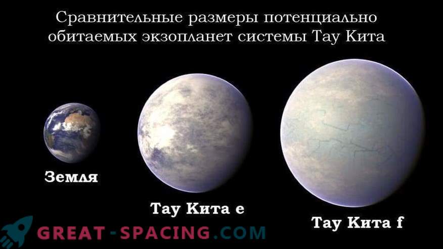 Exoplanet Tau Kitae velja za bivalno z visoko stopnjo verjetnosti