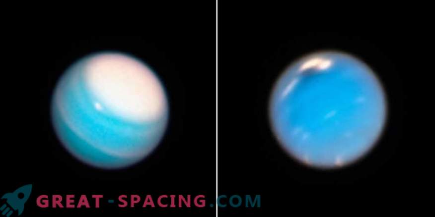 Hubble prikazuje dinamično atmosfero Urana in Neptuna