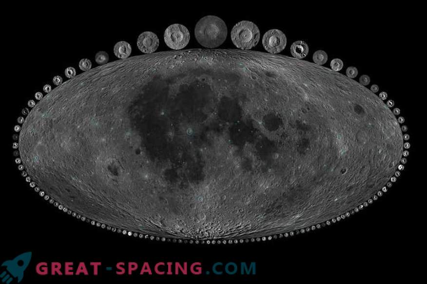 Kaj lahko povejo kraterji na luni
