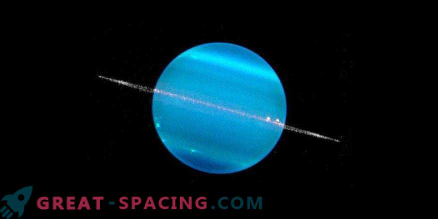 Planet na strani. Kaj se je zgodilo z Uranom v preteklosti
