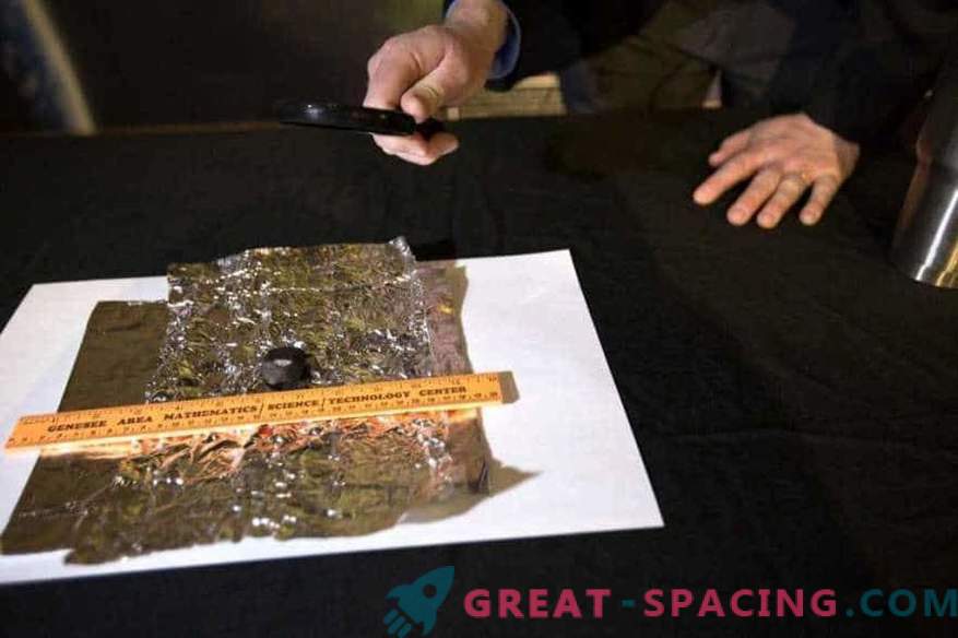 Najdeni so bili prvi fragmenti meteorita iz Michigana.