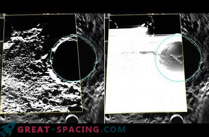 NASA je prvič prejela fotografije ledu na Merkurju.