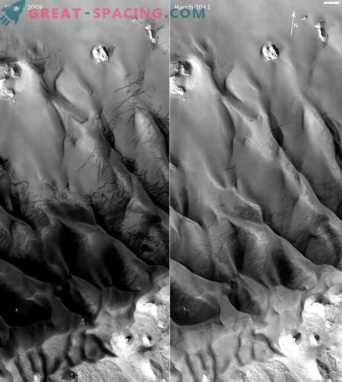 Tornadi prahu vplivajo na podnebje Marsa.