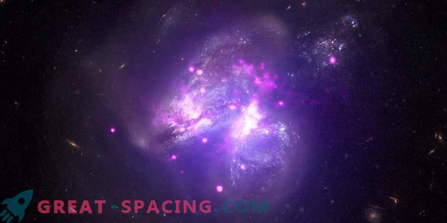 Arp 299: galaktična kaša