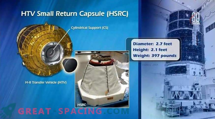 Japonska kapsula se pripravlja na poskusni let z ISS