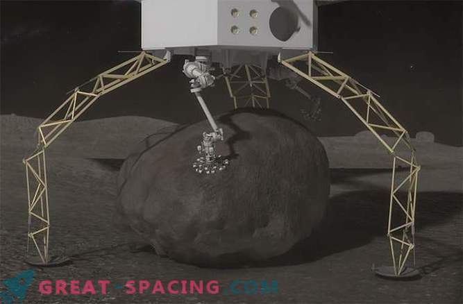 NASA načrtuje, da bo odtrgala kos od asteroida