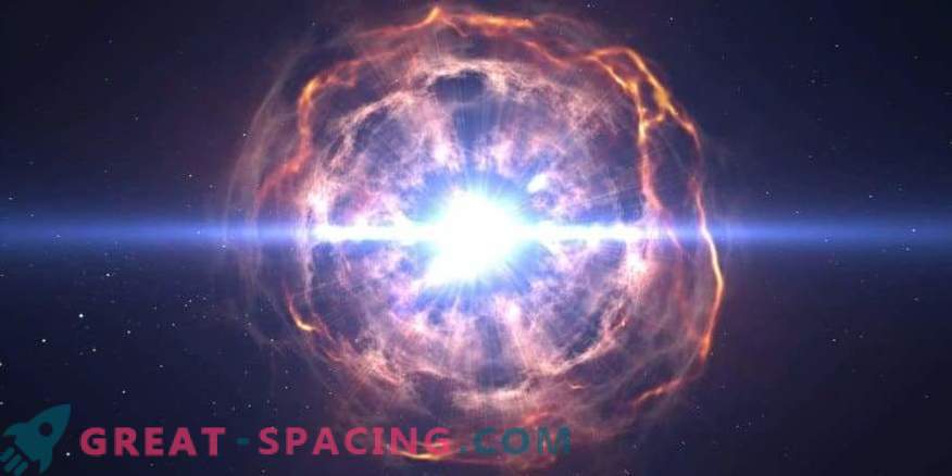 Zvezda je bila uničena z eksplozijo supernove