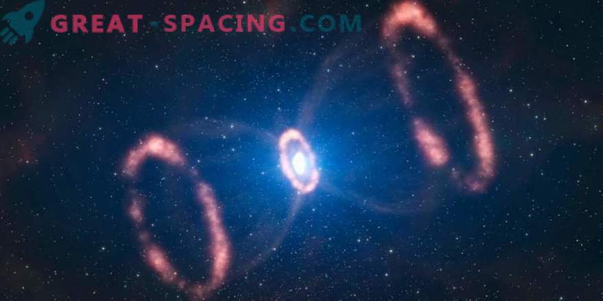 Dvojna eksplozija ovojnice helija, ustvarjena supernova.