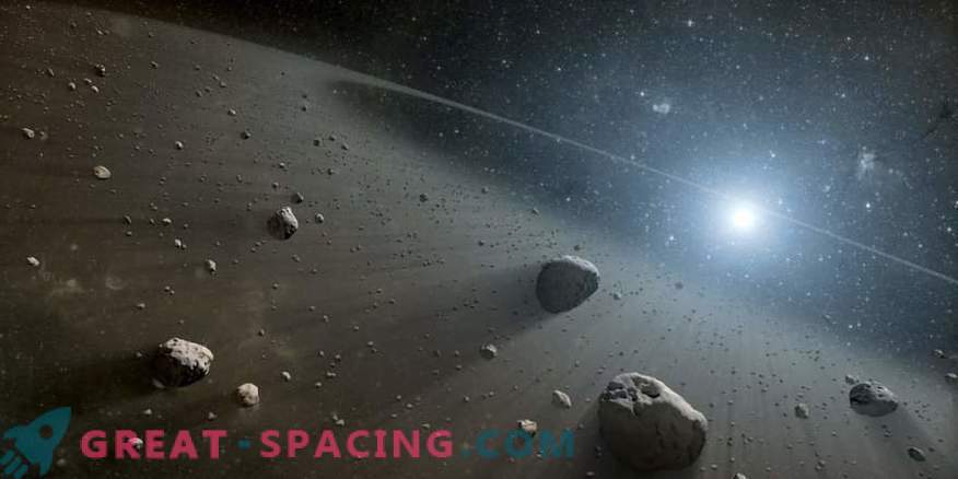 Najdene so štiri neverjetno mlade družine asteroidov