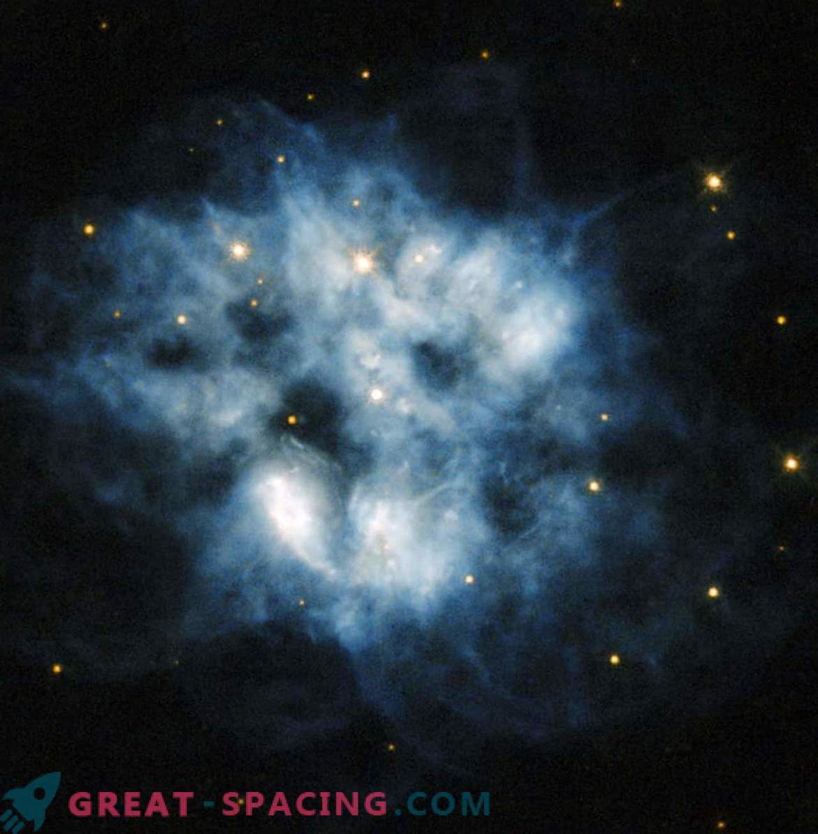 Ostanki supernove z močnim toplotnim sevanjem