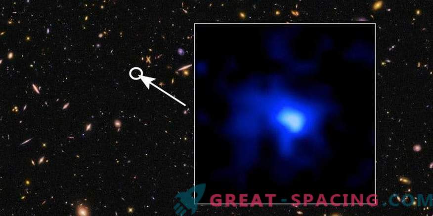 Astronomi so odkrili najstarejšo galaksijo v vesolju.