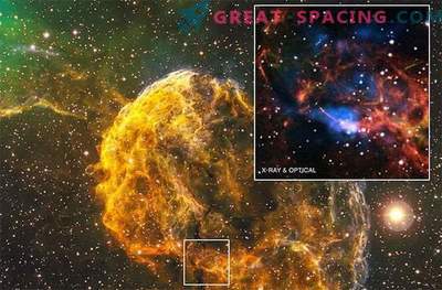 Skrivnostni pulzar in meglica sta rojeni iz ene supernove