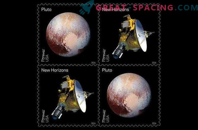 Misija New Horizons bo natisnjena na znamki.