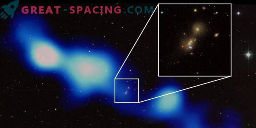 Indijski astronomi so našli ogromno radijsko galaksijo