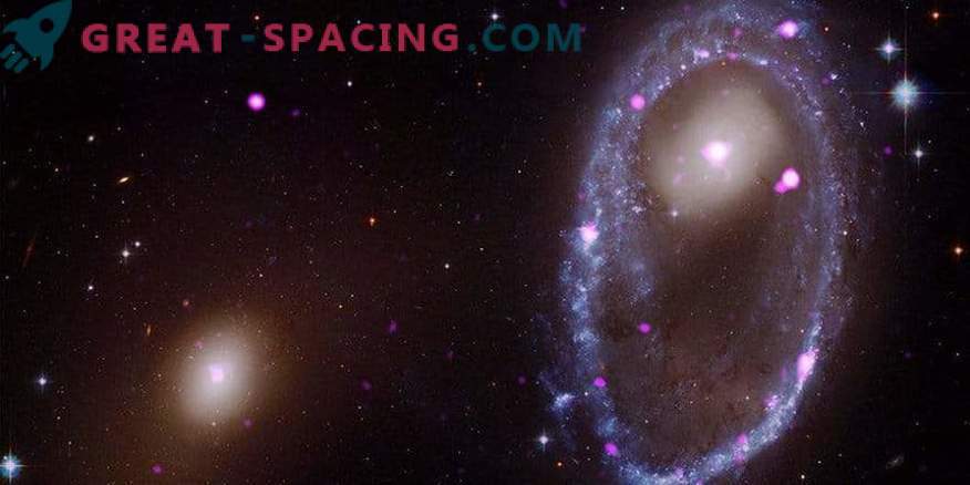 Galaksija se ponaša z nenavadnim prstanom v rentgenskih žarkih