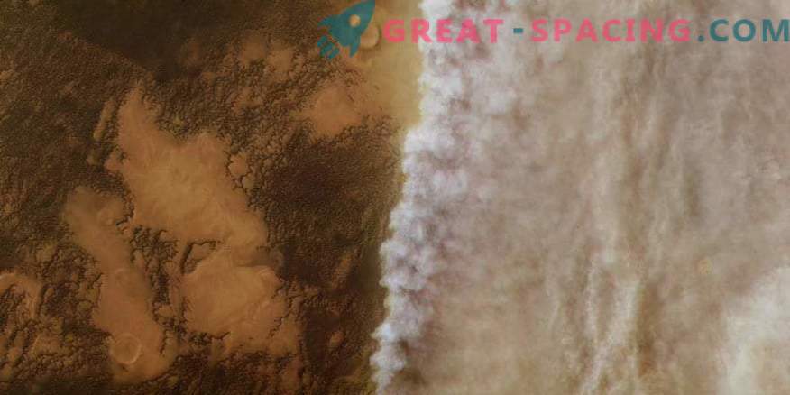Fotografije kozmosa: Marsova prašna nevihta