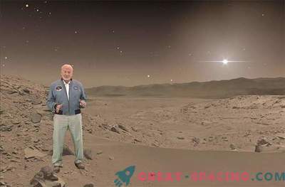 Kako je Buzz Aldrin sprejel virtualni sprehod na Mars