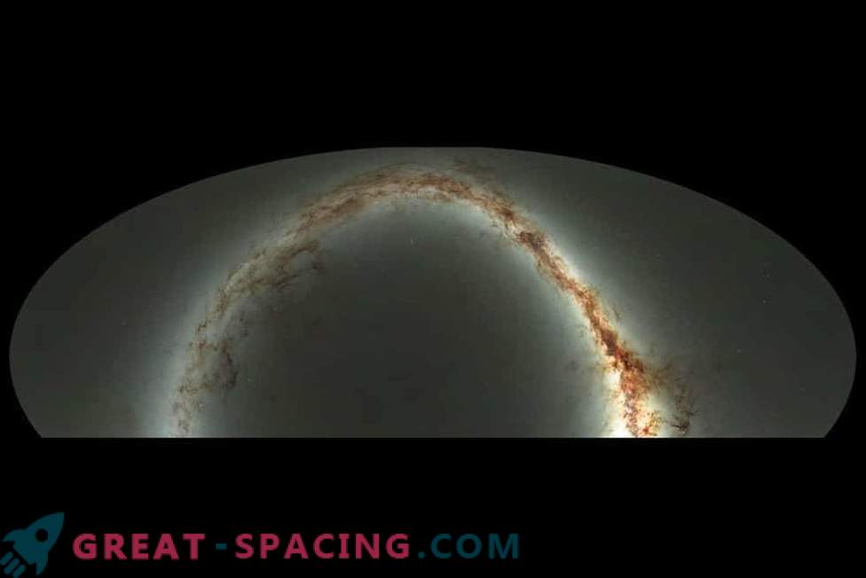Milijarde zvezd in galaksij so prikazane na največji prostorski karti.