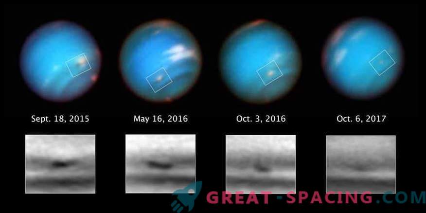 Hubble opazuje čudno neurje Neptuna