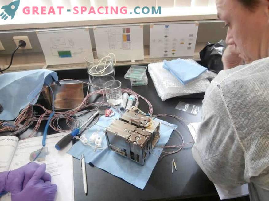 Poskus predelave kisika na ISS