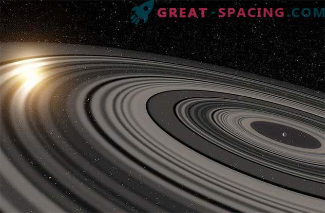 Olbrzymi układ pierścieniowy wokół egzoplanet