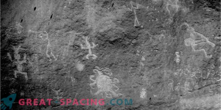 Petroglif kanjona Chaco lahko prikaže starodavni popolni mrk