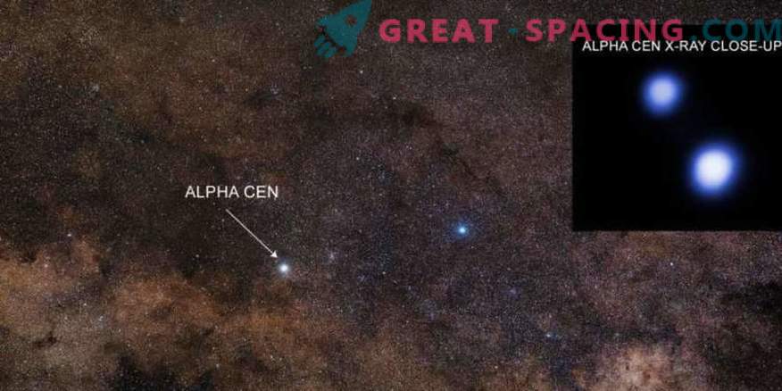 Chandra išče možnosti za življenje v najbližjem zvezdnem sistemu