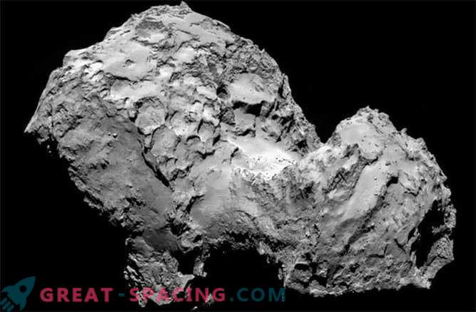 Comet Rosetta prekrit s puhastim prahom