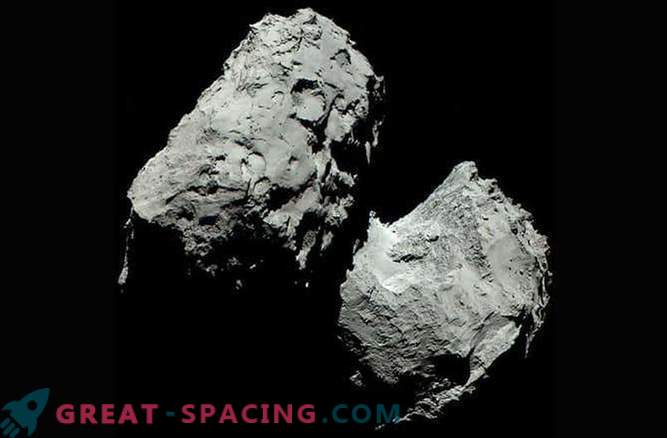 Resnična barva kometa 67P / Churyumov-Gerasimenko