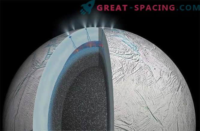 Enceladus ima potencial za nastanek hidrotermalne dejavnosti v življenju