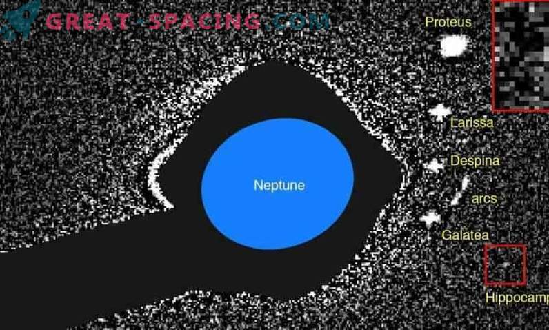 Neptunova nova luna bi lahko bila del večjega objekta
