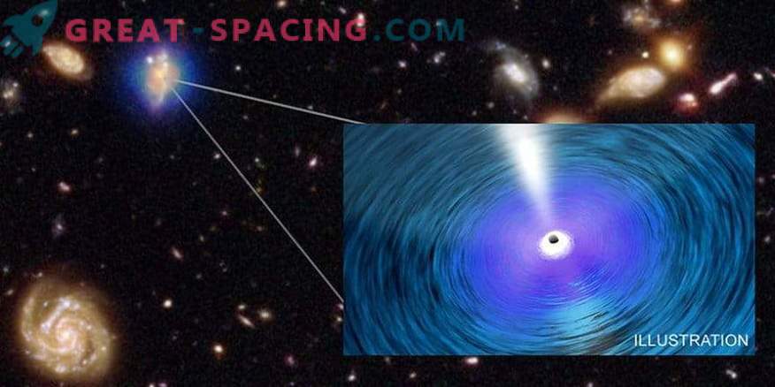 Supermasivne črne luknje prerastejo svoje galaksije