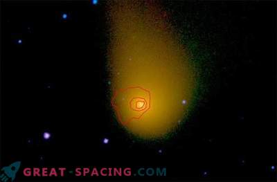 Kometen spuwen broeikasgassen in de ruimte