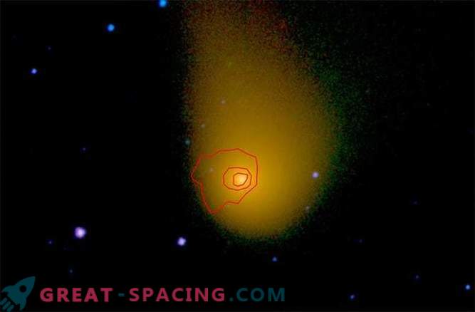 Kometi izlivajo toplogredne pline v vesolje