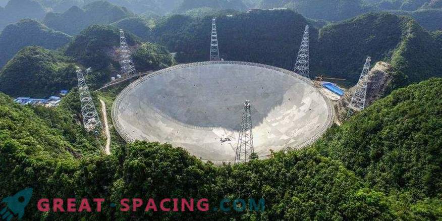 Kitajska je ustvarila največji teleskop za iskanje nezemeljskega življenja