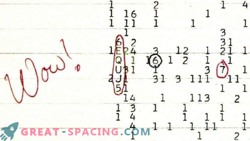 Ali bi lahko znanstveniki SETI leta 1977 dobili tuji signal