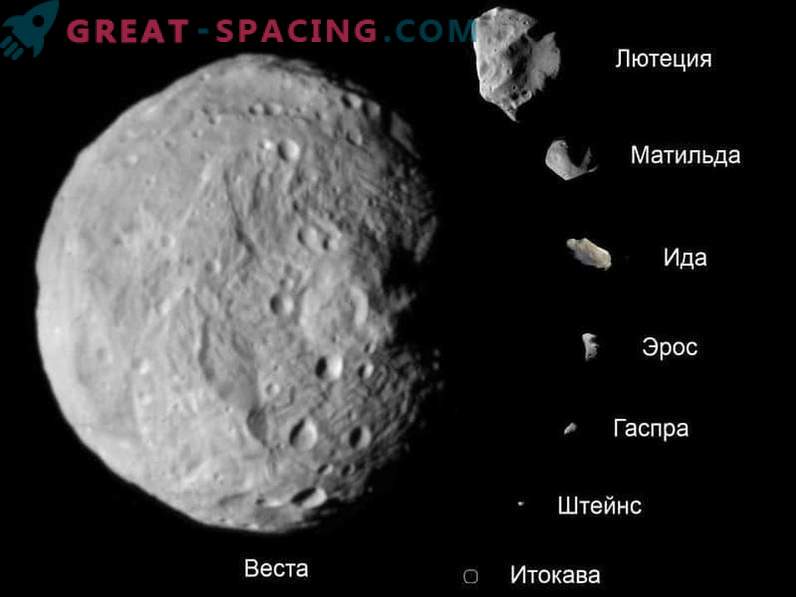 Vesta - največji in najsvetlejši asteroid sončnega sistema