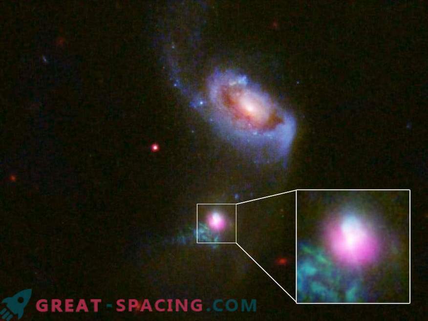 Raziskovalci so ujeli neverjetno supermasivno črno luknjo