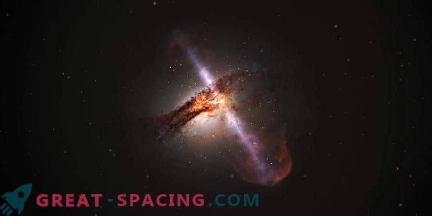 Raziskovalci so ujeli neverjetno supermasivno črno luknjo