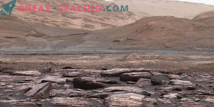Radovednost je odkrila čudne vijolične kamnine na Marsu