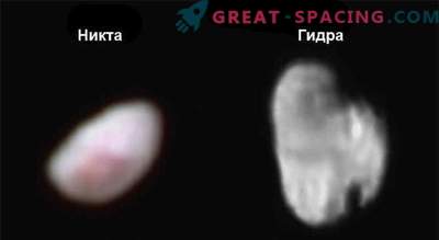 New Horizons enviou imagens de dois outros satélites de Plutão: Nyx ​​e Hydra