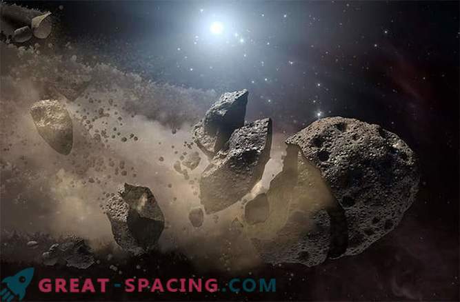 Asteroidi so podvrženi termični utrujenosti in defragmentaciji