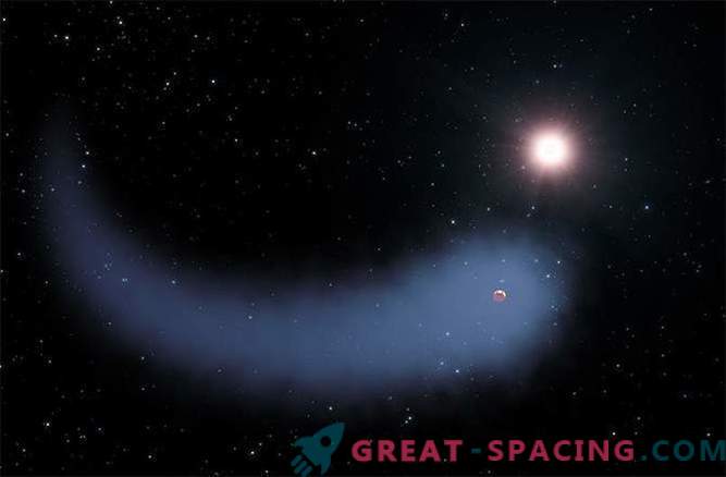 Znanstveniki so odkrili vroči planet z ogromnim kometnim repom
