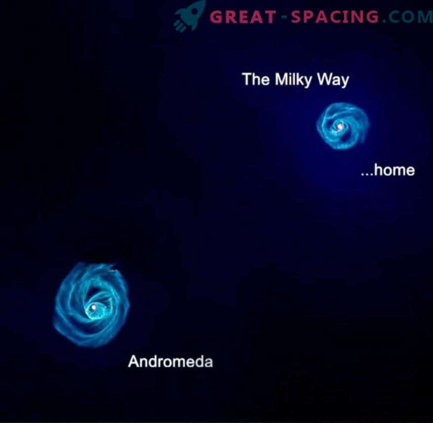 Novi podatki o velikosti galaksije Andromeda