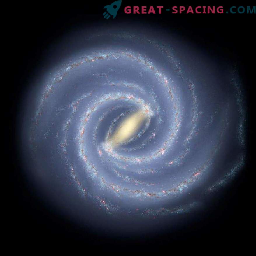 Galaksija na tehtnici: približevanje pravi teži Rimske ceste