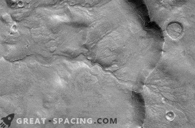 To je starodavna navijalna reka ... Na Marsu