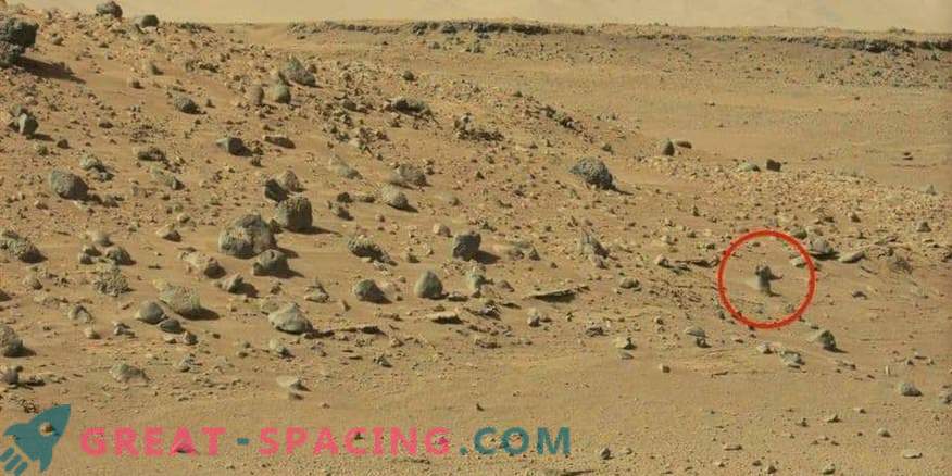Marsovski kip ali tujec? Kaj vidijo NASA vozila?